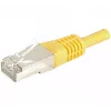 EXERTIS CONNECT Cabo de rede Cat.6a F/UTP, amarelo, 5m, 10 Gbps 859567