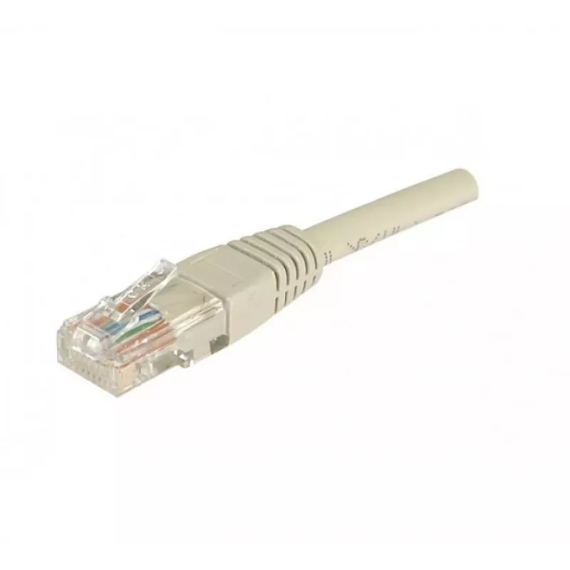 Exertis Connect Cabo de rede Cat5e U/UTP RJ45, 3m, cinzento 857230