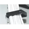 IT-BUDGET Suporte de gestão de cabos em plástico - LxAx 60 x 40 mm - fixação por clique em nível 19 polegadas - preto (01900651010)