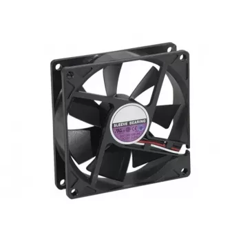 EXERTIS CONNECT Ventoinha axial 92mm com rolamento de deslizamento 12V DC 2500 rpm 60 m³/h preto 910170