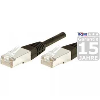 EXERTIS CONNECT Cabo de rede Cat.6 F/UTP, 1,5m, preto, Slim Snagless Boot 857943