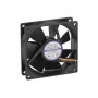 Exertis Connect Evercool Ventoinha de caixa 80 mm – rolamento de deslizamento, 2000 rpm, 26,5 CFM, preto 910184