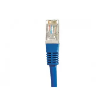EXERTIS CONNECT Cabo de rede Cat.6A S/FTP, 1m, azul 858316
