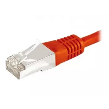 EXERTIS CONNECT 859538 Cabo patch Cat.6a F/UTP, 7,5 m, vermelho, 10 Gbps, capa fina