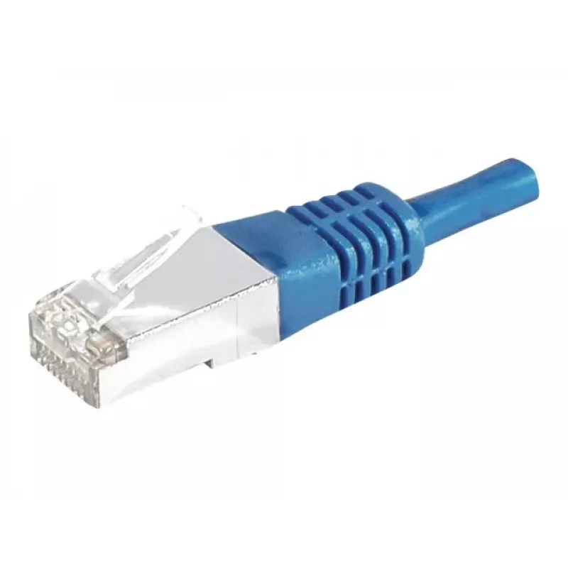 EXERTIS CONNECT Cabo de rede Cat.6A S/FTP, 1,5m, azul 858317