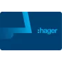 Hager RTH310X Cartão de acesso RFID para posto exterior ODT 2.0