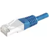 EXERTIS CONNECT Cabo de rede Cat.6A S/FTP, 7,5 m, azul 858321