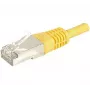 EXERTIS CONNECT 859560 Cabo patch Cat.6a F/UTP, 0,15 m, amarelo, 10 Gbps, capa fina