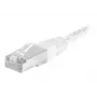 EXERTIS CONNECT Cabo de rede CAT.6a F/UTP, branco, 1,0 m, 10 Gbps, Slim Boot 859578