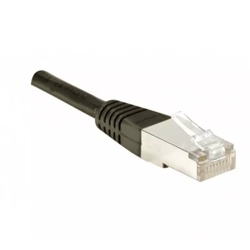 EXERTIS CONNECT Cabo de rede Cat.6 S/FTP, 1,5 m, preto 856861