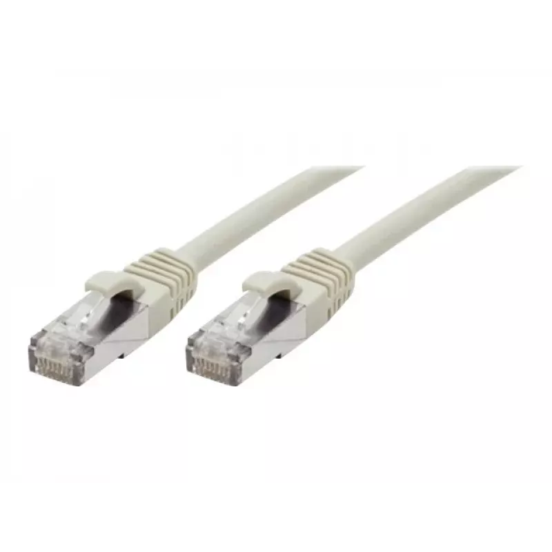 EXERTIS CONNECT Cabo de rede Cat 6A S/FTP, 7,5 m, cinzento 858409