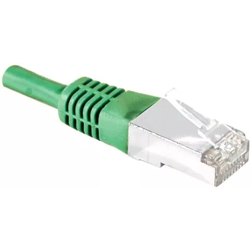EXERTIS CONNECT Cabo de rede Cat.6 S/FTP PiMF, RJ45, verde, 3 m 856875