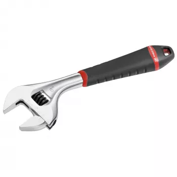 Facom 101.8G Chave inglesa ajustável 33 mm cromada polida com punho bi-material 201 mm