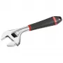 Facom 101.8G Chave inglesa ajustável 33 mm cromada polida com punho bi-material 201 mm