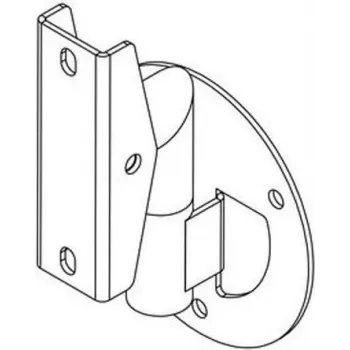 NEXO VNI-WB02 Suporte de parede para altifalantes, carga máx. 15 kg, preto