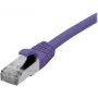 EXERTIS CONNECT 858515 Cabo patch Cat 6A S/FTP, 0,5 m, violeta, capa fina