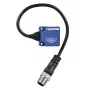 TMSS GERMANY Sensor de proximidade indutivo PNP NO 3 fios M12 XS8E1A1PAL01M12