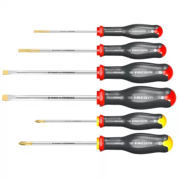 Facom PROTWIST Conjunto de 6 chaves de fendas e Phillips ATP.J6PB