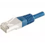 EXERTIS CONNECT 859525 Cabo patch Cat.6a F/UTP, 15 m, azul, 10 Gbps, capa fina