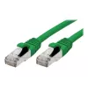 Exertis Connect 858436 Cabo de rede Cat6a S/FTP, 1 m, verde