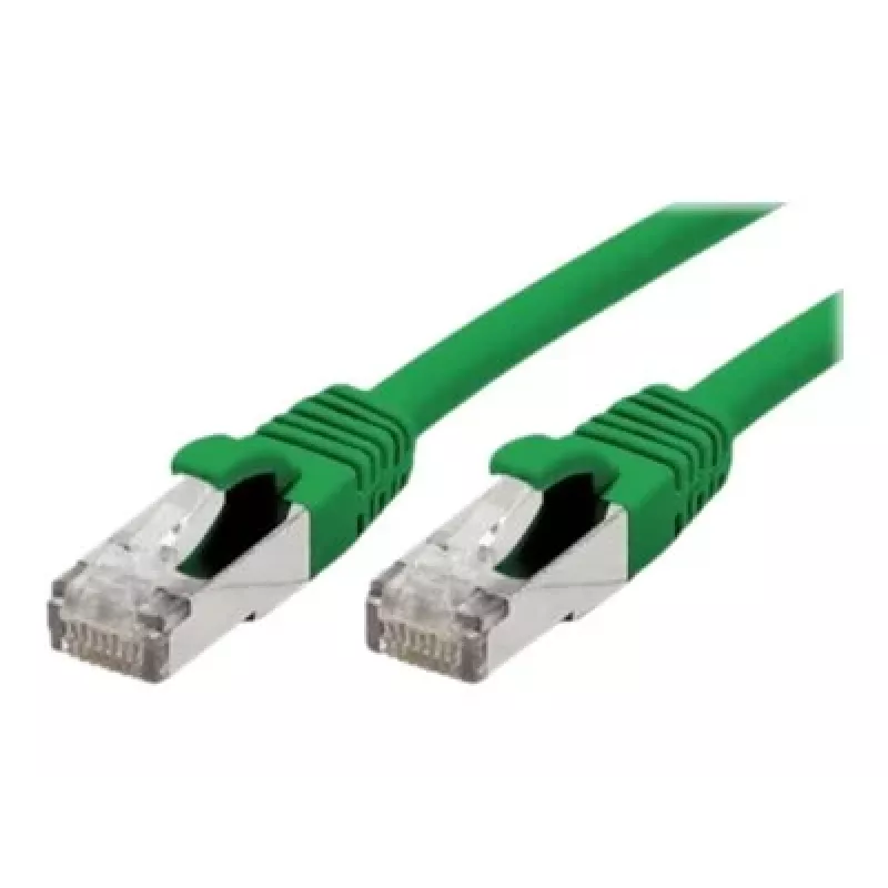 Exertis Connect 858436 Cabo de rede Cat6a S/FTP, 1 m, verde