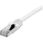 EXERTIS CONNECT Cabo de rede Cat 6A S/FTP, 0,15 m, branco 858497
