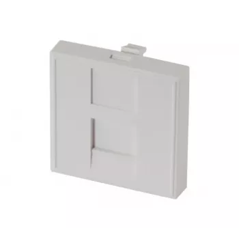 EXERTIS CONNECT Dexlan Módulo central 45 x 45 mm para 1 módulo keystone, branco sinal RAL 9003 (911722)