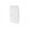 Exertis Connect Dexlan entrada modular vazia 45 x 22,5 mm para 2 x RJ45 Keystone montagem encastrada RAL 9003 branco sinal 911731