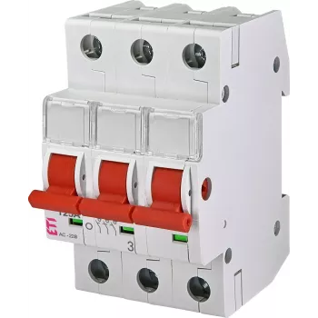 ETI SV 3125 interruptor seccionador de carga 3 polos 125A para montagem em quadro 002423317