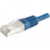 EXERTIS CONNECT cabo de rede Cat.6a F/UTP, 0,5 m, azul, 10 Gbps 859517