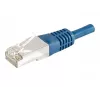EXERTIS CONNECT cabo de rede Cat.6a F/UTP, 0,5 m, azul, 10 Gbps 859517