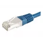 EXERTIS CONNECT cabo de rede Cat.6a F/UTP, 1m, azul, 10 Gbps 859518