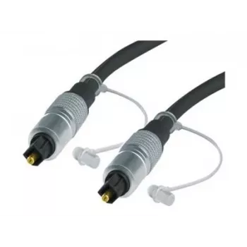 EXERTIS CONNECT cabo de áudio ótico digital profissional, ficha Toslink para ficha Toslink, 2,0 m, preto 987998
