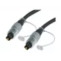 EXERTIS CONNECT cabo de áudio ótico digital profissional, ficha Toslink para ficha Toslink, 2,0 m, preto 987998