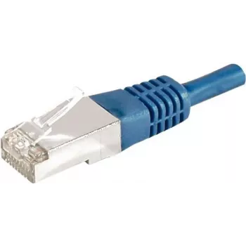 EXERTIS CONNECT 859522 Cabo patch Cat.6a F/UTP, 5 m, azul, 10 Gbps, capa fina