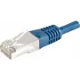 EXERTIS CONNECT 859522 Cabo patch Cat.6a F/UTP, 5 m, azul, 10 Gbps, capa fina