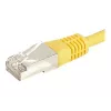 EXERTIS CONNECT cabo de rede Cat.6a F/UTP, amarelo, 0,5 m, 10 Gbps 859562