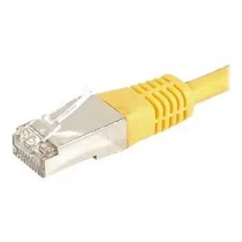 EXERTIS CONNECT cabo de rede Cat.6a F/UTP, amarelo, 0,5 m, 10 Gbps 859562