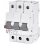 ETI ETIMAT P10 Disjuntor unipolar 3 polos B20 20A 10kA 415V 50/60Hz