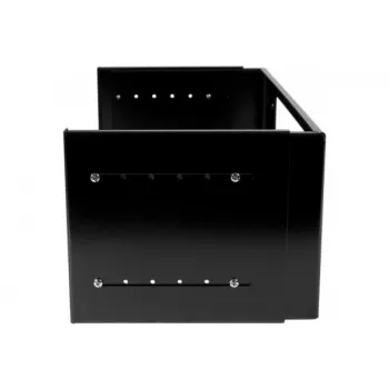 Exertis Connect Suporte de parede extensível para rack 4U, 19 polegadas, preto, profundidade 250-400mm, carga 20kg 907716
