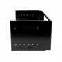 Exertis Connect Suporte de parede extensível para rack 4U, 19 polegadas, preto, profundidade 250-400mm, carga 20kg 907716