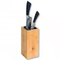 Kesper Bloco de facas de bambu