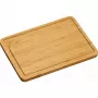 Kesper Tábua de corte em bambu 33x23x1,6 cm