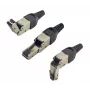 EXERTIS CONNECT Ficha RJ45 de montagem no campo, Cat.6A, STP, ângulo ajustável (920822)