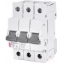 ETI 001901307 ETIMAT P10 Disjuntor 3 polos 6A característica B 415V 10kA