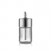 WMF Basic açucareiro 200 ml, Cromargan® aço inoxidável e vidro, prateado/transparente