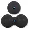 SCHILDKRÖT conjunto de massagem duplo, 2 peças: 1 bola amendoim (aprox. 80 x 160 mm), 1 bola de massagem - 1 unid. (960134)