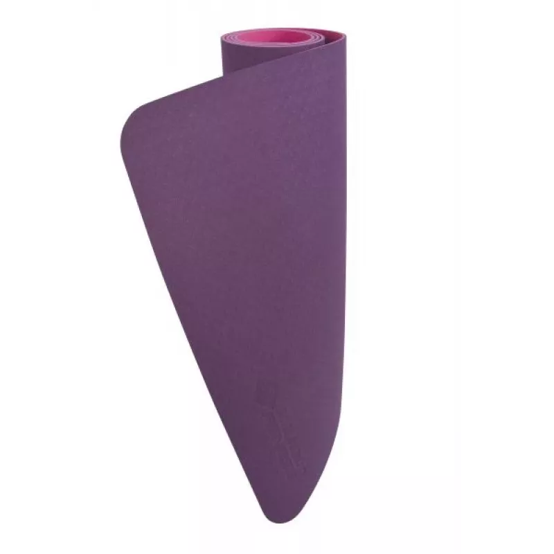 SCHILDKROT tapete de ioga bicolor, 4 mm, violeta/rosa, sem PVC, antiderrapante, 1830 x 610 mm 960269