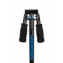 SCHILDKROT Junior Kick Scooter City Scooter Runabout, azul, deck e guiador em alumínio, rodas PU de 145 mm, altura ajustável em 3 posições, dobrável 510303