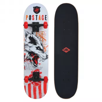 Skateboard completo SCHILDKRÖT Grinder 31 polegadas Wolf Deck 510682
